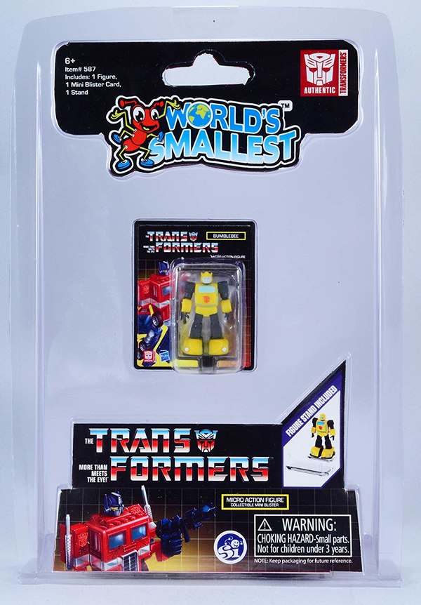 Worlds Smallest Transformers Micro Action Figures Optimus Prime, Bumblebee, Starscream (5a) (8 of 8)